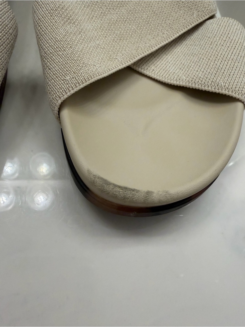 Rothy’s the weekend sandal coconut size 10.5 - Picture 5 of 10